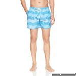 2XIST Men's Hampton Pattern Swim Trunk Swimwear Wavy Fish Print Blue XL  B074T6XCYT